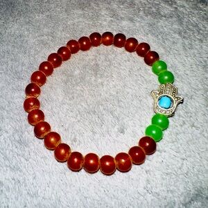 Hamsa Hand Bracelet, Evil Eye Bracelet, Healer ,Spiritual bracelets,